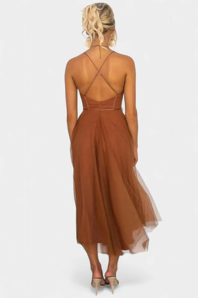 Eileen Vestido Midi de Tul.