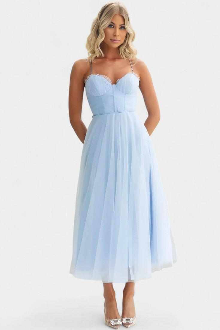 Eileen Vestido Midi de Tul.