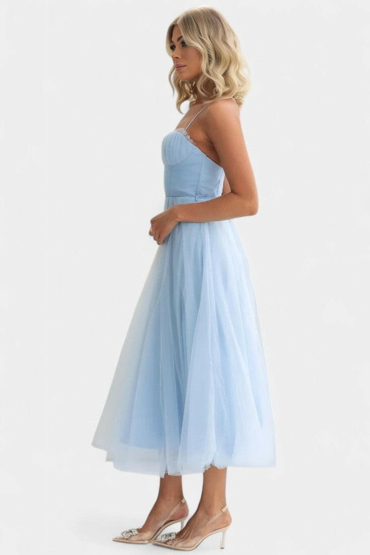 Eileen Vestido Midi de Tul.