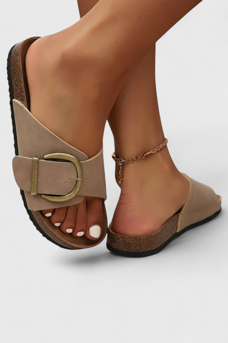 Delphine Sandalias Elegantes de Confort.
