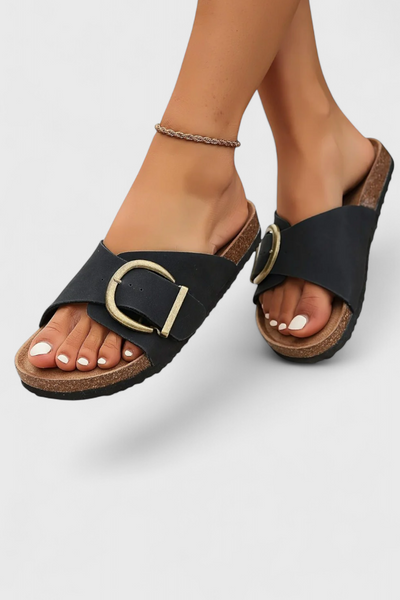 Delphine Sandalias Elegantes de Confort.