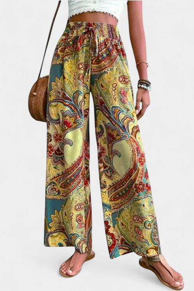 Vitoria Pantalones de Verano de Pierna Ancha.