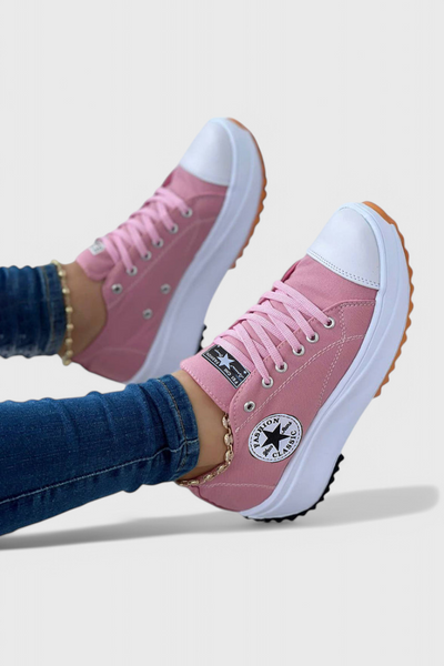 Taya Zapatillas de Lona Chunky.