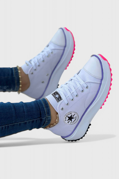 Taya Zapatillas de Lona Chunky.