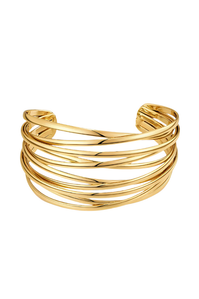 Brazalete de Alambre en Capas.