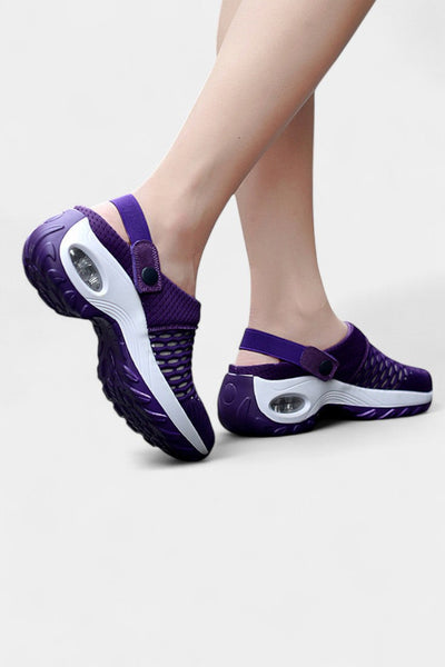 Bessie Zapatillas de Malla con Amortiguación de Aire.
