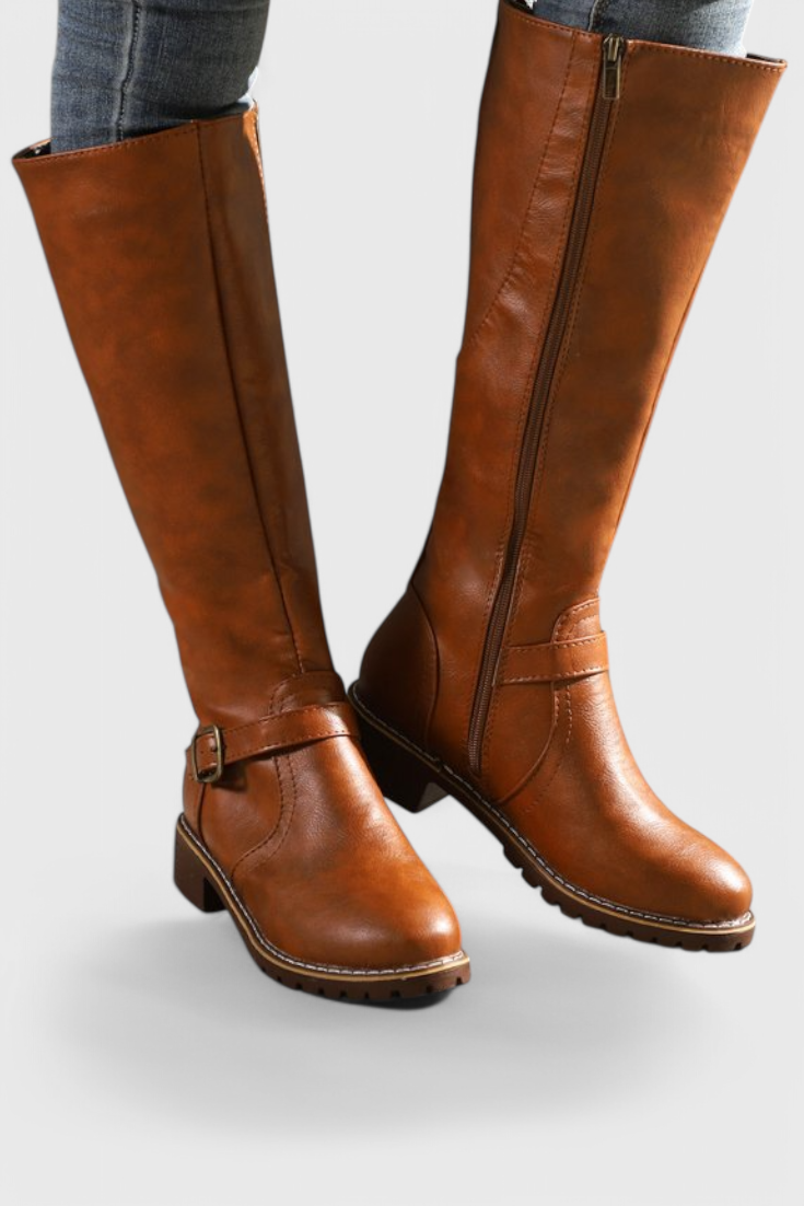 Sienna Botas de Montar Clásicas hasta la Rodilla.