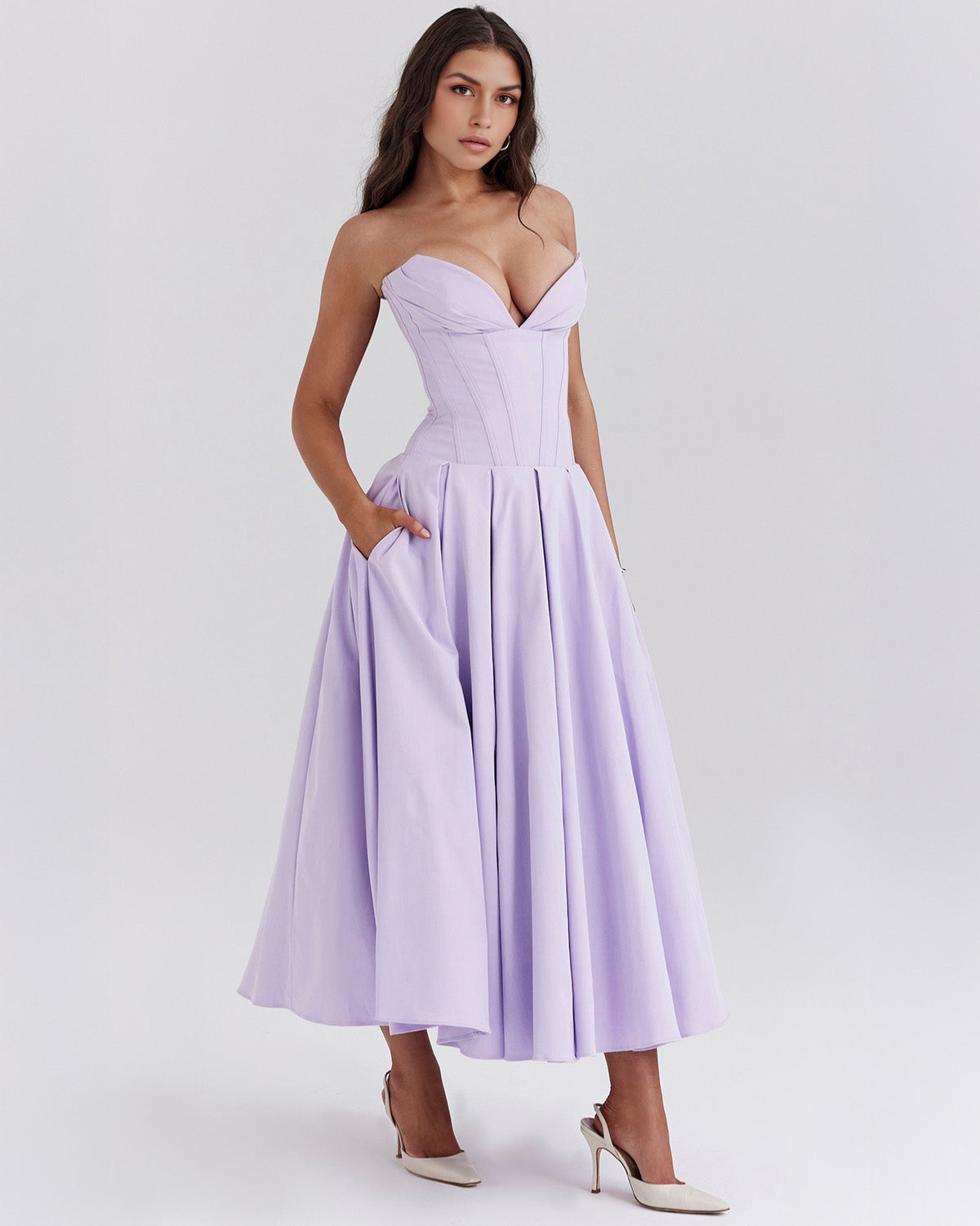 Amalfi - Vestido midi.