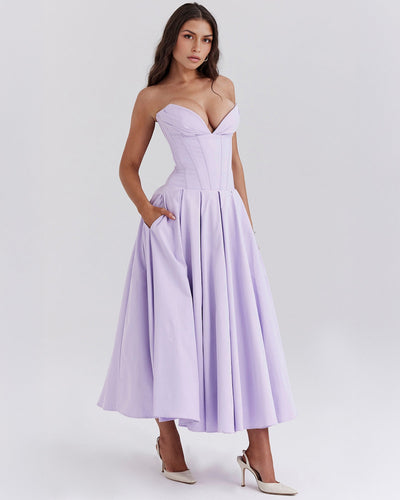 Amalfi - Vestido midi.