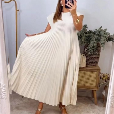 Seline | Vestido plisado ligero y fresco.