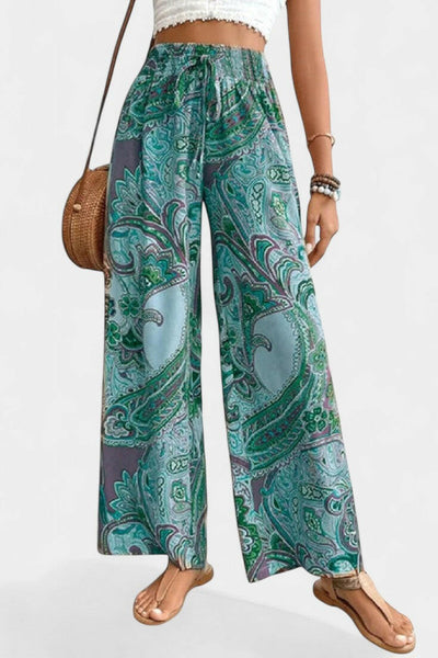 Vitoria Pantalones de Verano de Pierna Ancha.