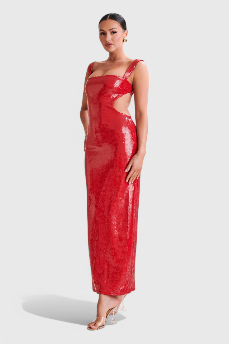 Ariana Vestido Maxi Bodycon.
