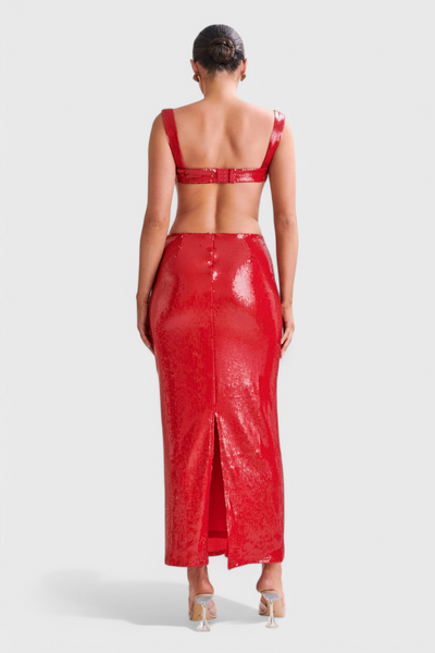 Ariana Vestido Maxi Bodycon.
