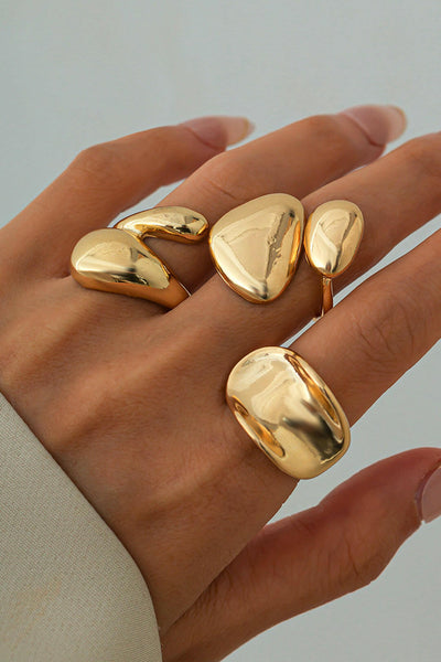 Anillos Irregulares de Metal.