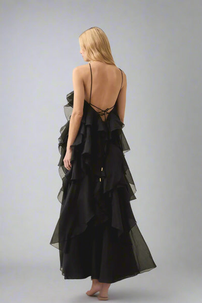 LIVORA – Vestido largo.