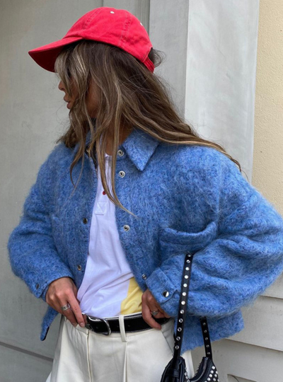 Laurel Snap-Button Jacket: Amore al Primo Indosso.