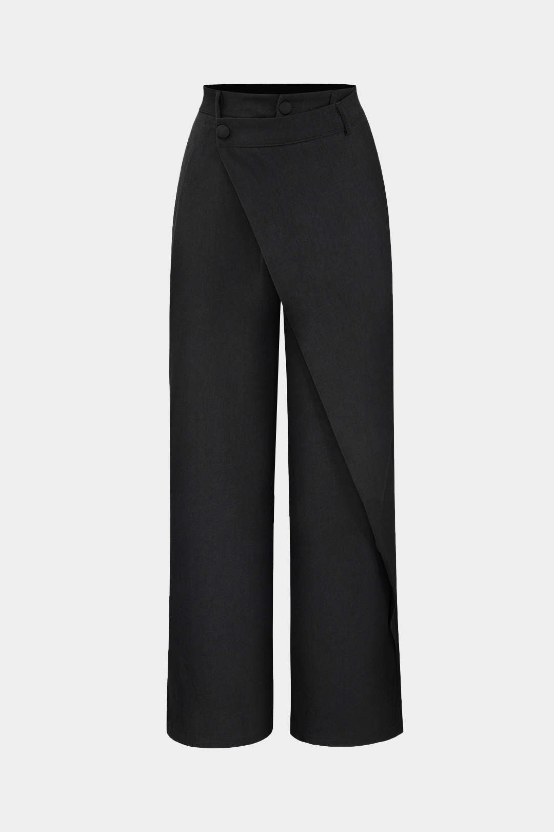 Oaklyn Pantalones Rectos con Drapado Moderno.