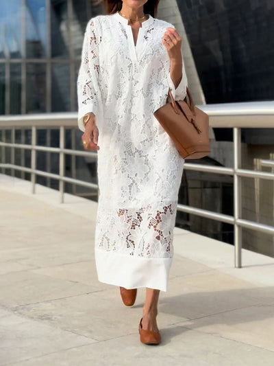Sophie | Vestido elegante con bordes.