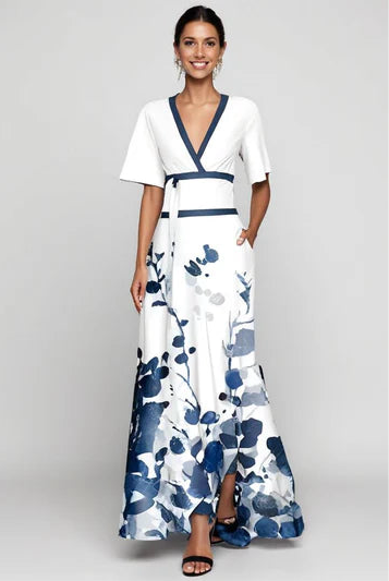 Alma - Elegante vestido de mujer Mouw Design.