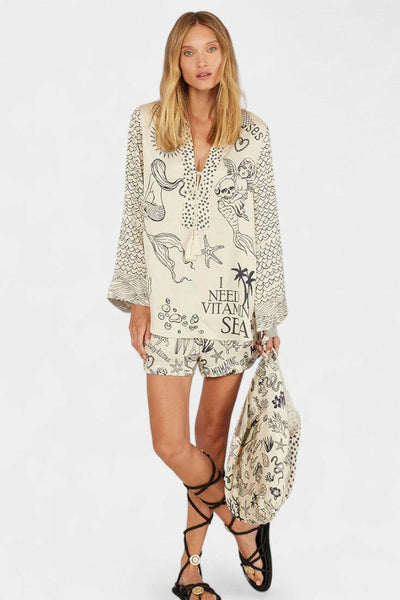 Jayla Conjunto de Camisa y Pantalones Cortos.
