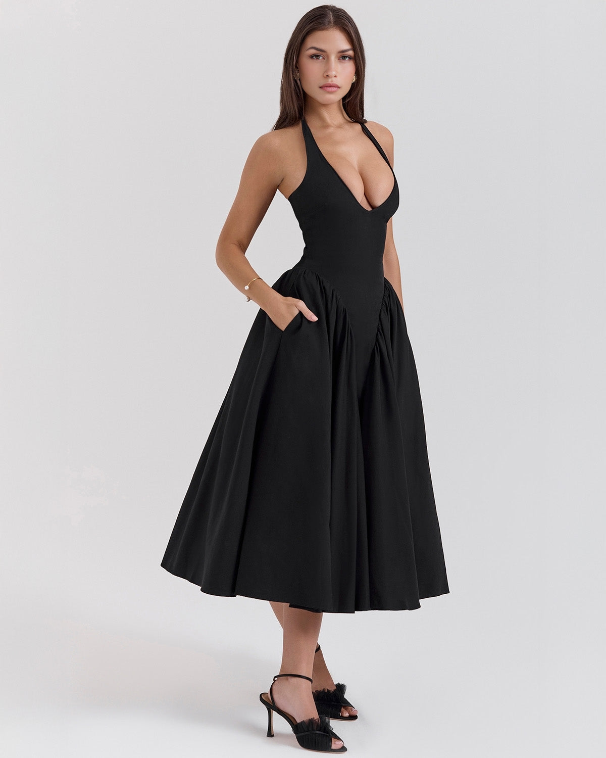 Monroe -Vestido Midi.