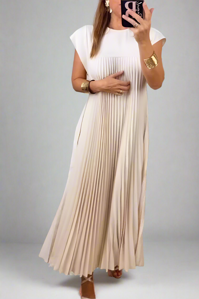 Seline | Vestido plisado ligero y fresco.