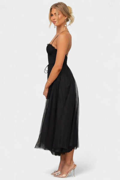 Eileen Vestido Midi de Tul.