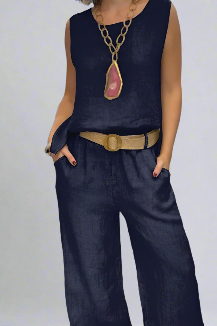 Yvonne | Elegante conjunto bohemio de dos piezas.