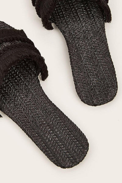 Zapatillas con Flecos.
