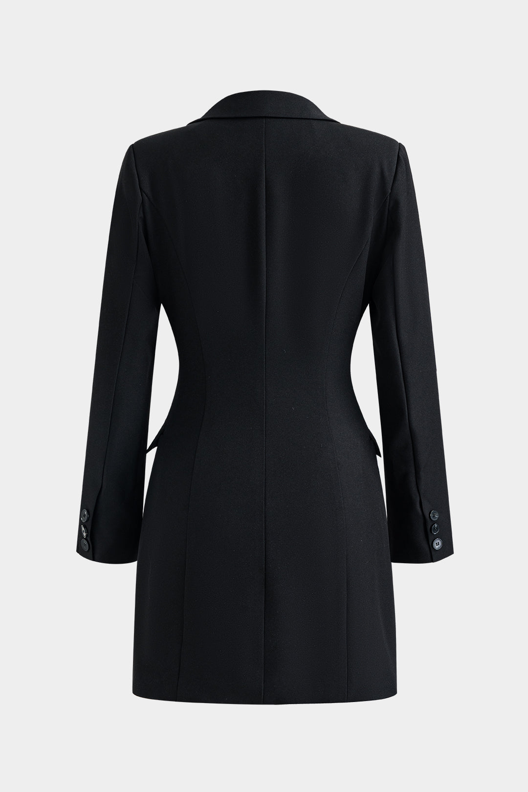 VIRENA – Tailored V-Neck Blazer Mini Dress.