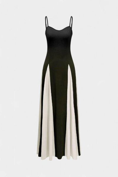 Catalina Vestido Maxi Bicolor.