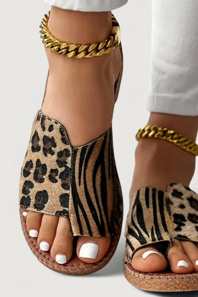 RACHELE | SANDALIAS LEOPARDO.