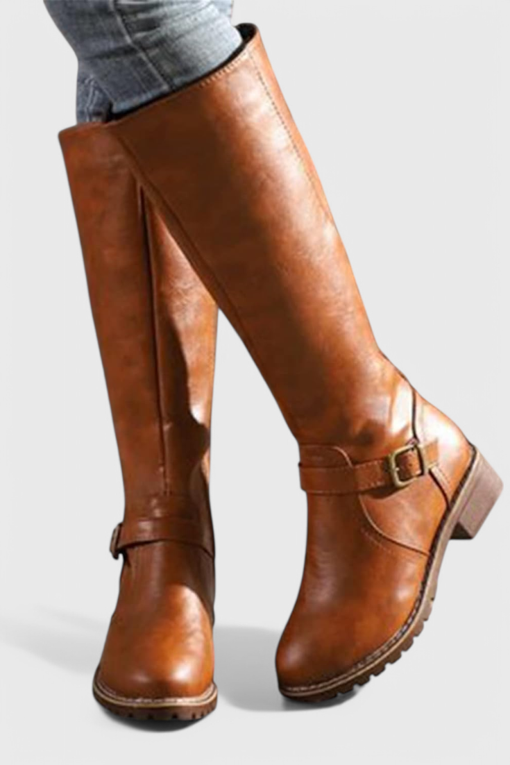 Sienna Botas de Montar Clásicas hasta la Rodilla.