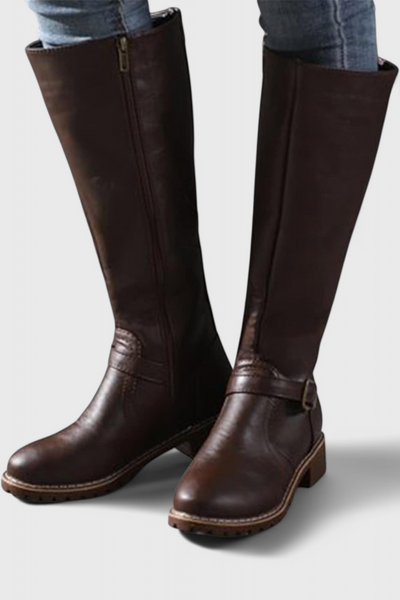 Sienna Botas de Montar Clásicas hasta la Rodilla.