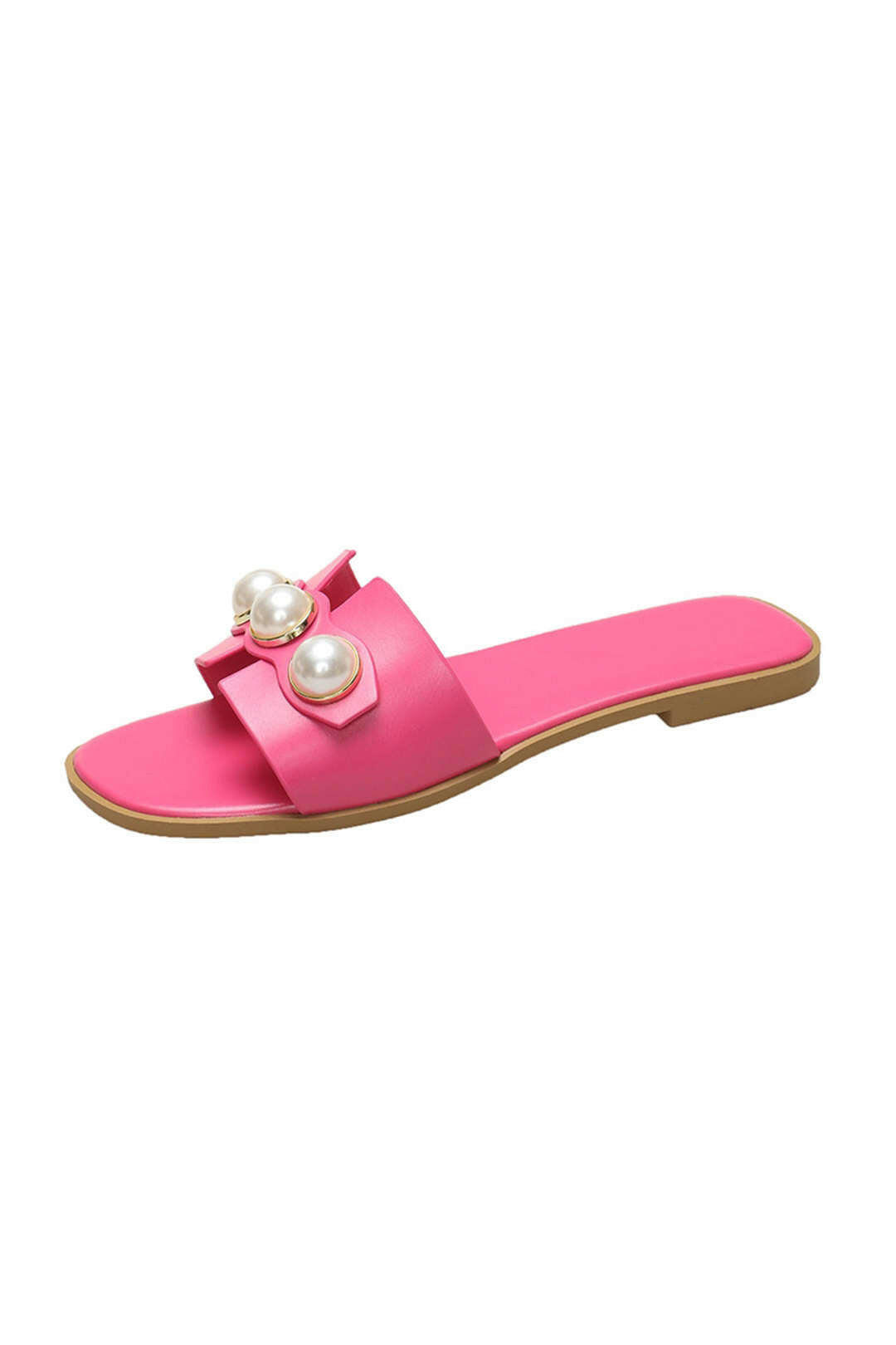 Zapatillas Planas de Perlas.