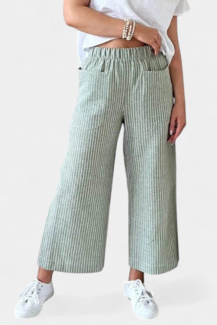 Lumiere Pantalones Livianos de Corte Relajado.