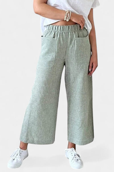 Lumiere Pantalones Livianos de Corte Relajado.