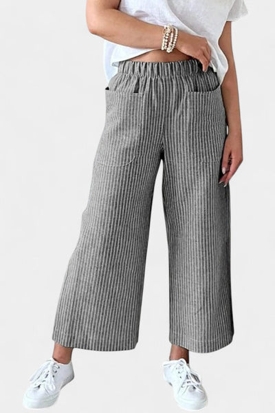 Lumiere Pantalones Livianos de Corte Relajado.