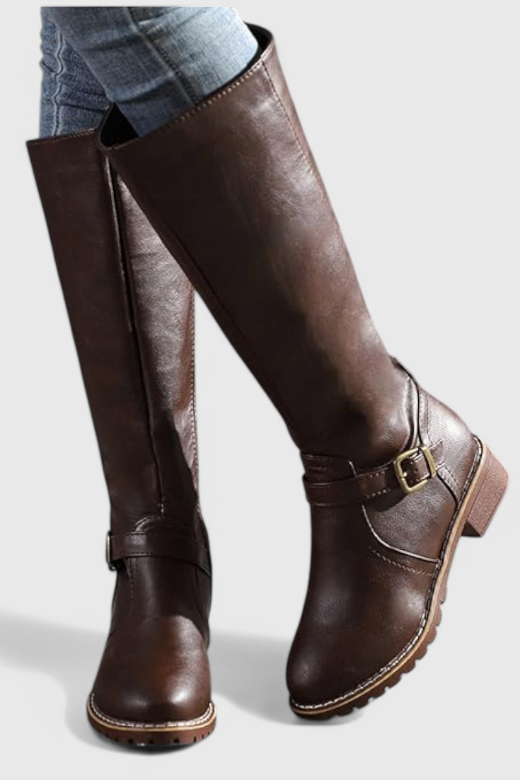 Sienna Botas de Montar Clásicas hasta la Rodilla.