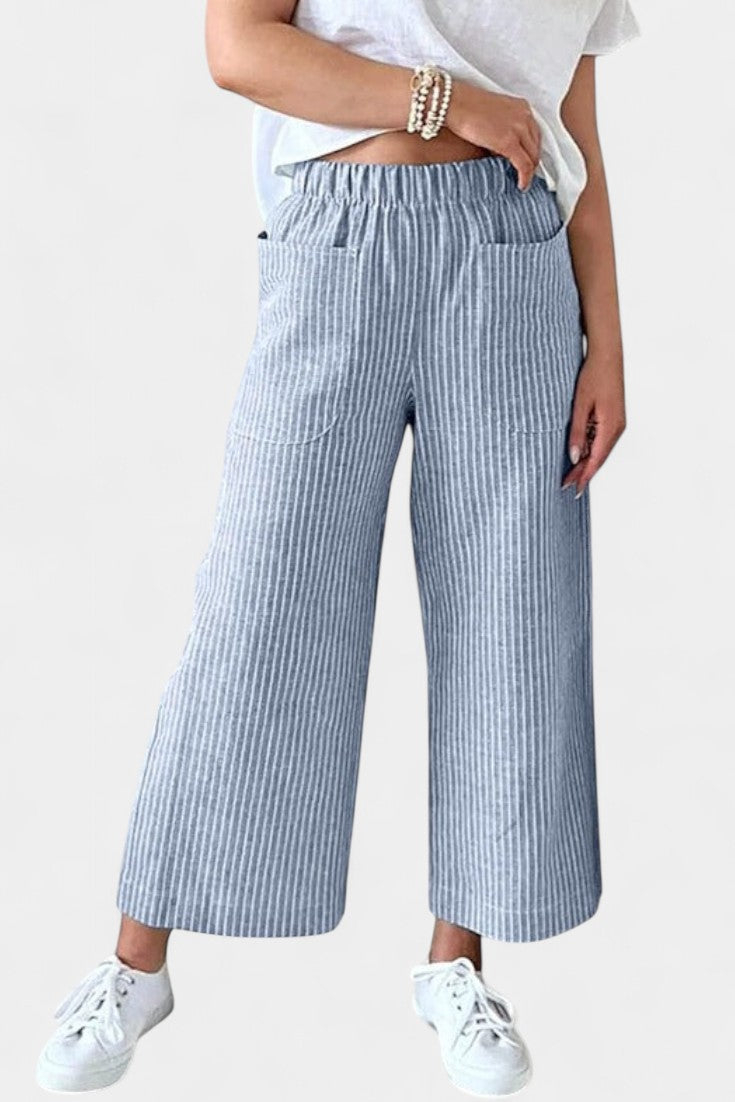Lumiere Pantalones Livianos de Corte Relajado.