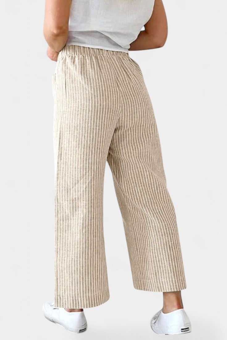 Lumiere Pantalones Livianos de Corte Relajado.