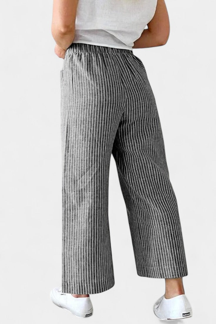Lumiere Pantalones Livianos de Corte Relajado.