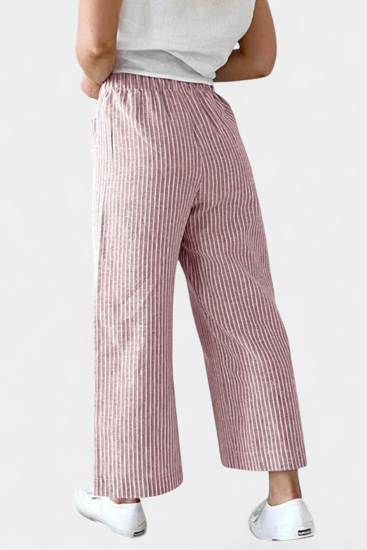 Lumiere Pantalones Livianos de Corte Relajado.