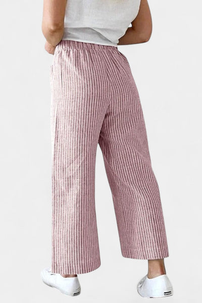 Lumiere Pantalones Livianos de Corte Relajado.