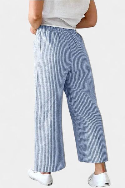 Lumiere Pantalones Livianos de Corte Relajado.
