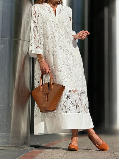 Sophie | Vestido elegante con bordes.