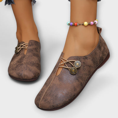 Taera Mocasín de Ante Ultraligero.
