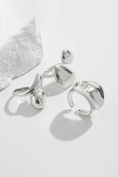 Anillos Irregulares de Metal.