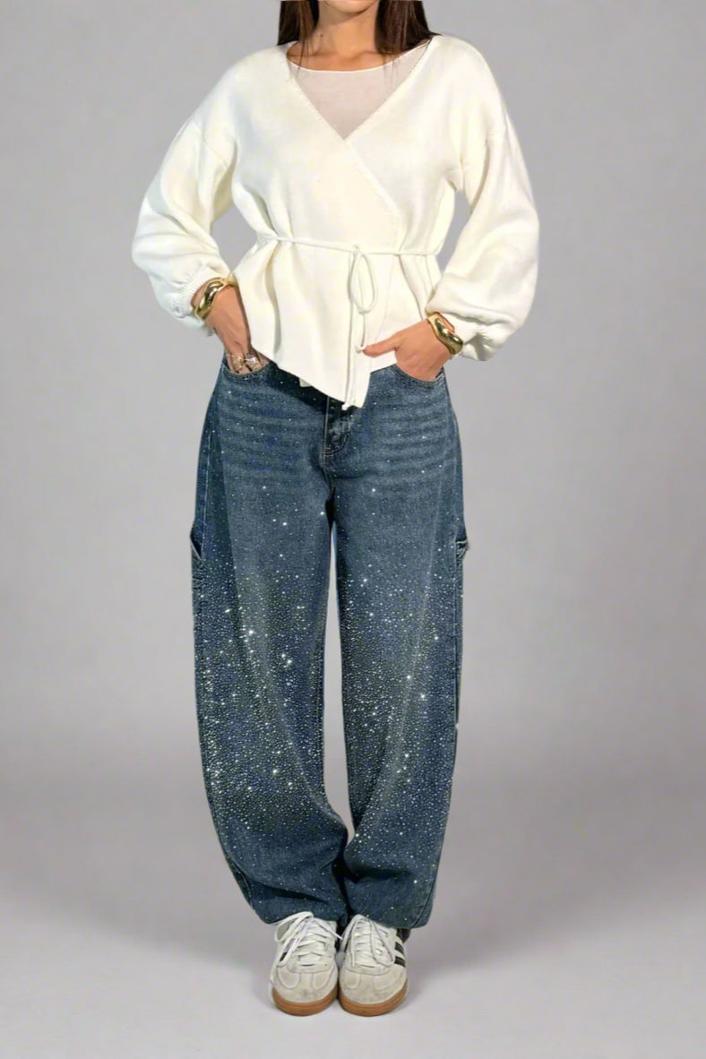 Vaqueros Carpenter Balloon Shine Denim.