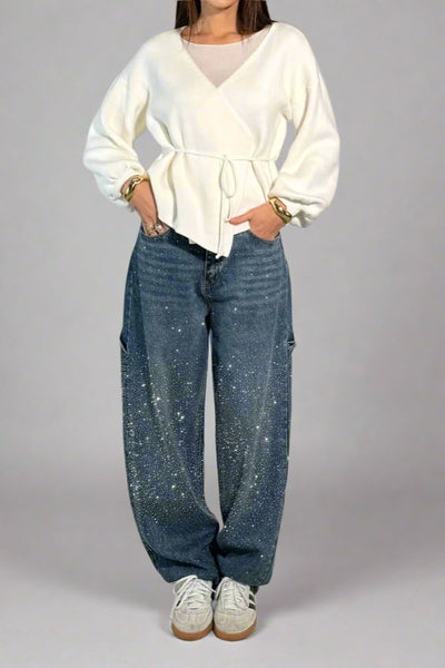 Vaqueros Carpenter Balloon Shine Denim.
